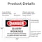 Signmission Quarry Workings No Unauthorized Persons Danger Sign, Plastic, 14in W x 10in L, 2PK OS-2PACK-DS-P-1014-L-1891 - alternate 2